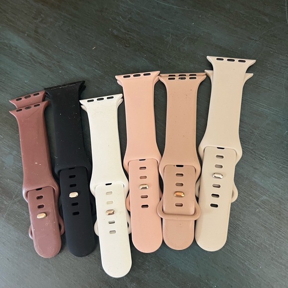 Apple Watch bands. Assorted colors. Off brand but fits 38mm-40mm - Picture 1 of 5